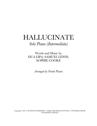 Hallucinate
