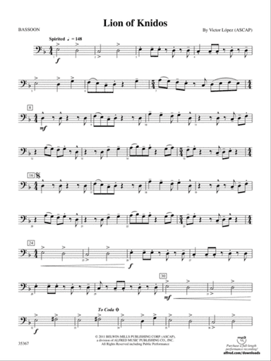 Lion of Knidos: Bassoon