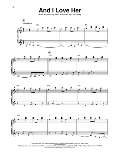 And I Love Her (arr. Maeve Gilchrist)