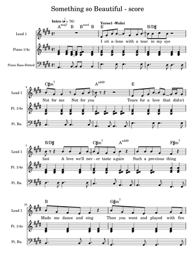 Something So Beautiful