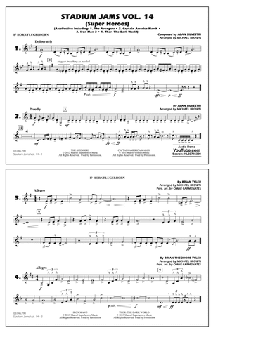 Stadium Jams Vol. 14 (Super Heroes) - Bb Horn/Flugelhorn