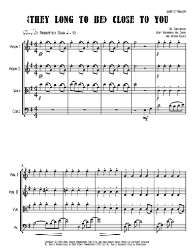 (they Long To Be) Close To You