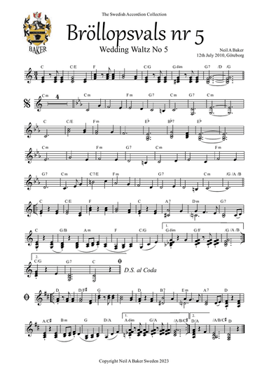 Wedding Waltz No 5