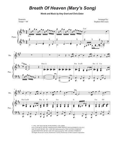 Breath Of Heaven (mary's Song)