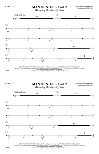Man of Steel, Part 2: Cymbals