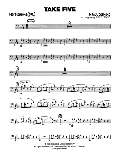 Take Five: 3rd Trombone