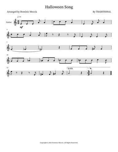 Halloween Song