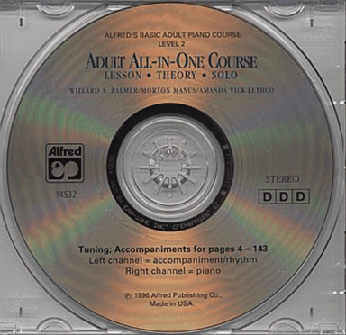 Alfred's Adult All-in-One Piano Course - Level 2 (CD)