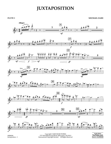 Juxtaposition - Flute 1