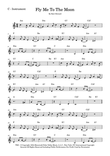 Fly Me To The Moon (in Other Words)