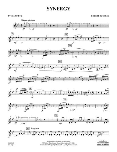 Synergy - Bb Clarinet 2