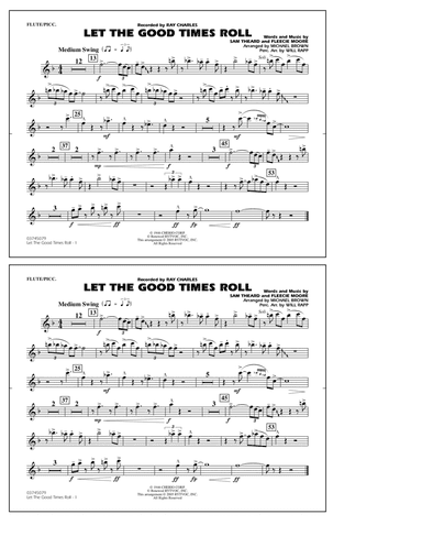 Let the Good Times Roll (arr. Michael Brown) - Flute/Piccolo