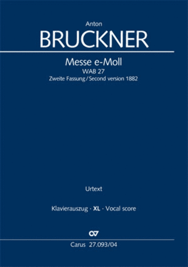 Mass in E minor (Messe in e)