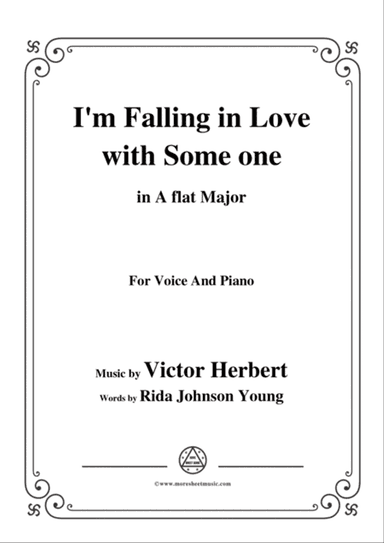 Victor Herbert-I'm Falling in Love with Someone,in A flat Major,for Voice&Pno