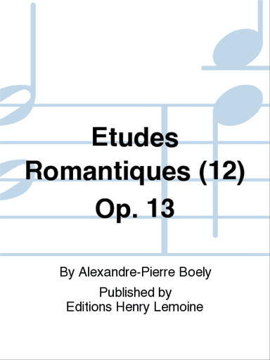 Etudes romantiques (12) Op. 13