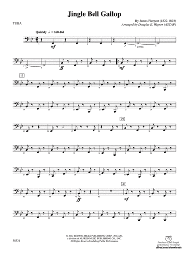 Jingle Bell Gallop: Tuba