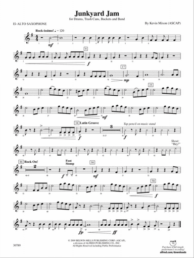 Junkyard Jam: E-flat Alto Saxophone