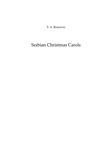 Serbian Christmas Carols