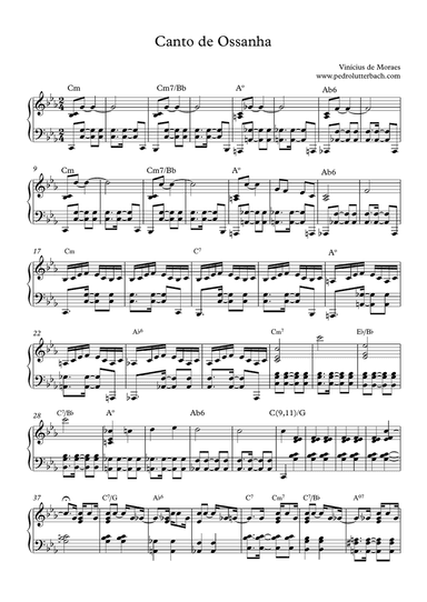Canto De Ossanha