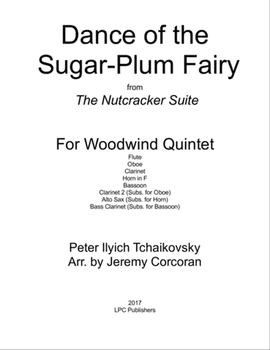 Dance of the Sugar-Plum Fairy for Woodwind Quintet