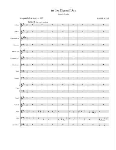 Symphony No. 1 in C-Sharp Minor, Op. 1 "In the Eternal Day": III. Moderato "In the Eternal Day"