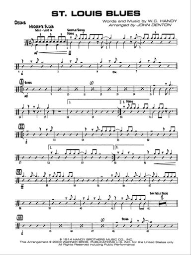 St. Louis Blues: Drums