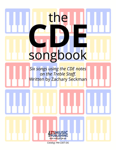 The CDE Songbook - Songs in TREBLE CLEF