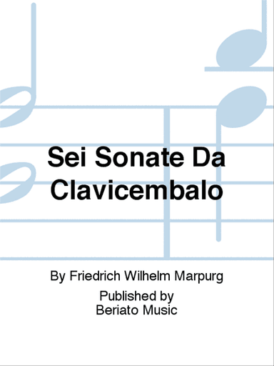 Sei Sonate Da Clavicembalo