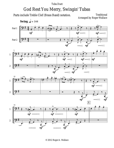 God Rest You Merry, Gentlemen (Tuba Duet)
