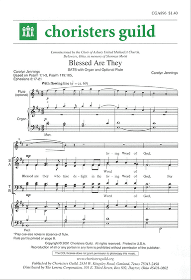 Blessed Are They