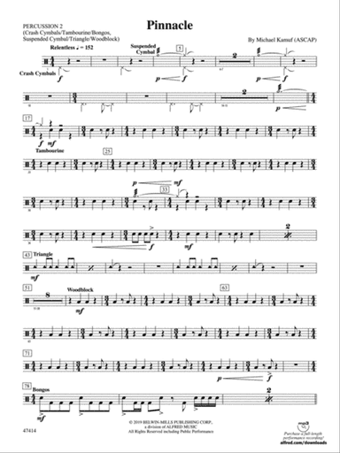 Pinnacle: 2nd Percussion
