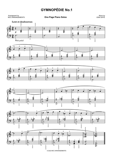Gymnopédie No.1