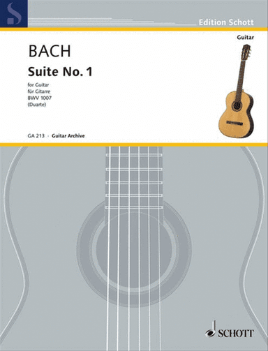 Cello-Suite No. 1, BWV 1007 (for Guitar)