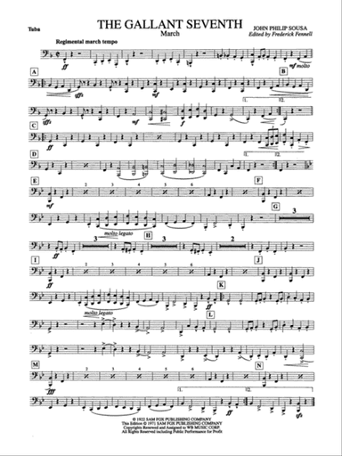 The Gallant Seventh: Tuba