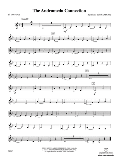The Andromeda Connection: 1st B-flat Trumpet