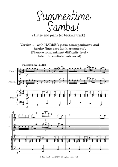 Summertime Samba!