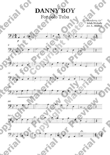 Danny boy - Tuba