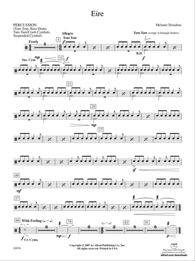 Eire: 1st Percussion