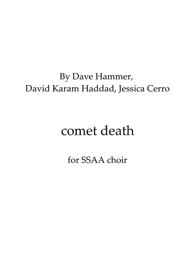 Comet Death