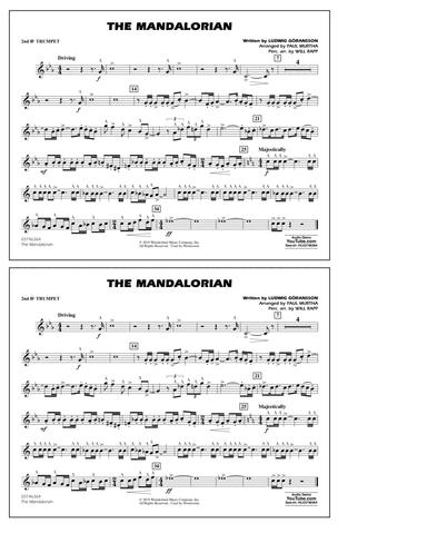 The Mandalorian (from Star Wars: The Mandalorian) (arr. Paul Murtha) - 2nd Bb Trumpet