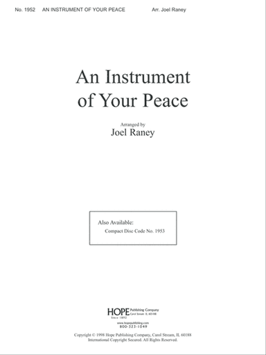 Instrument of Your Peace, An