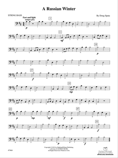 A Russian Winter: String Bass