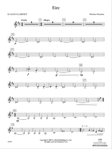 Eire: E-flat Alto Clarinet