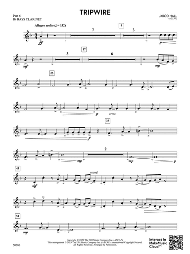 Tripwire: Part 6 - B-flat Bass Clarinet
