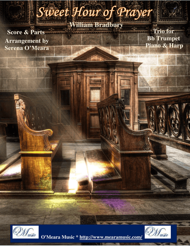 Sweet Hour of Prayer, Trio for Bb Trumpet, Piano & Harp