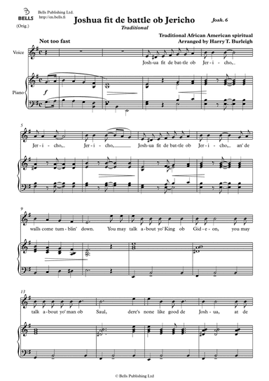 Joshua fit de battle ob Jericho