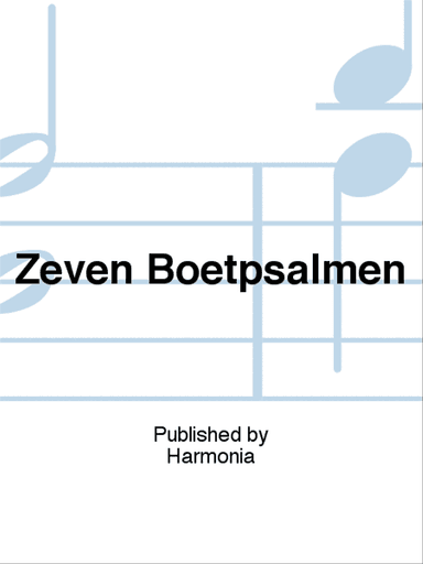 Zeven Boetpsalmen
