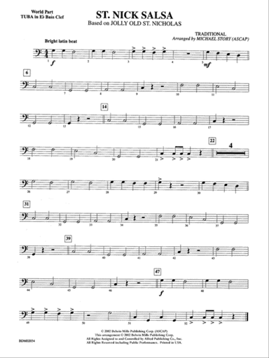 St. Nick Salsa: WP E-flat Tuba B.C.