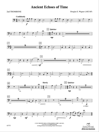 Ancient Echoes of Time: 2nd Trombone