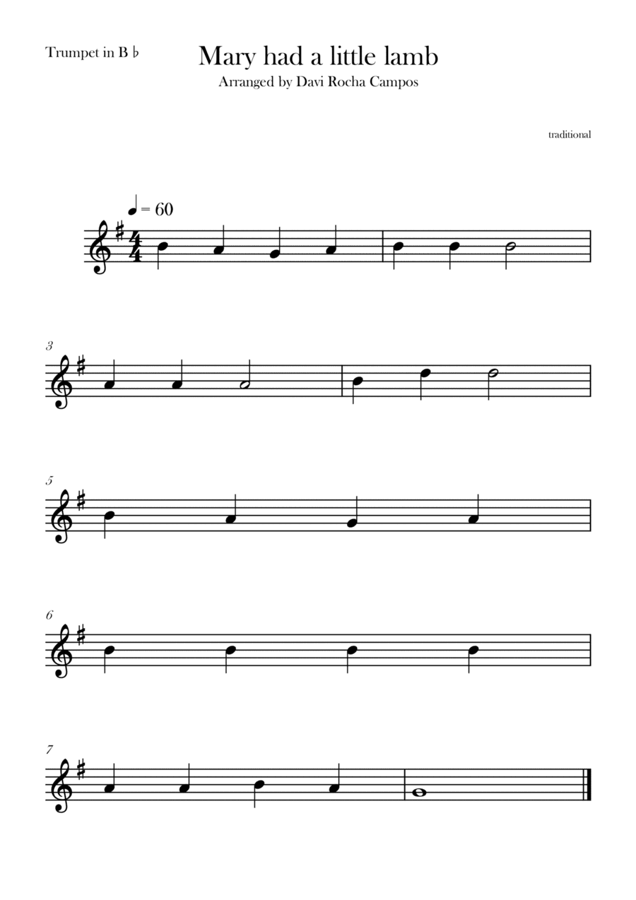 Mary had a little lamb